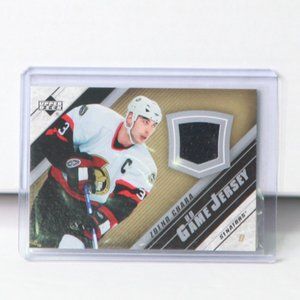 Zdeno Chara UD Game-Used Jersey Hockey Card Ottawa Senators Card #J2-ZC